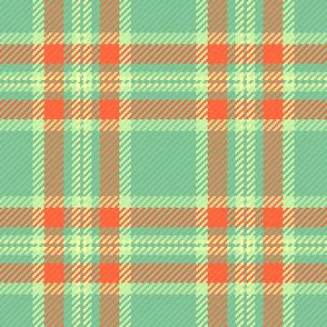 This vibrant plaid seamless pattern features a modern crosshatch texture in r Stock Illustration