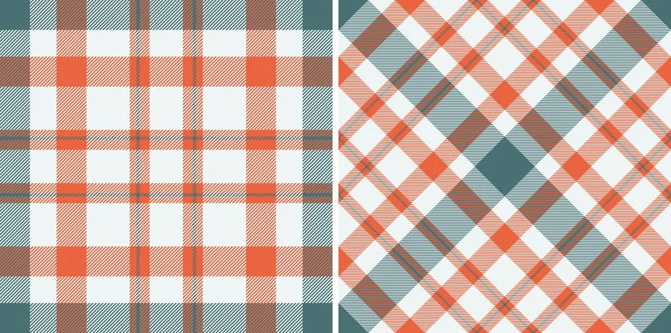 Vibrant plaid textures. Textile patterns offer a cozy and classic feel. Ideal 스톡 일러스트