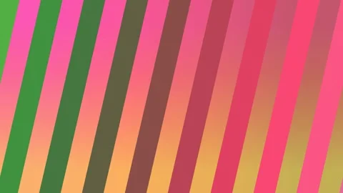 Vibrant Pop Art Diagonal Striped Gradient Pattern Loop Stock Footage 341609314