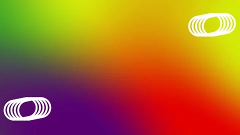Vibrant Pride Month Gradient Background with Abstract Shapes Celebrating Di.. Stock Footage 340032757
