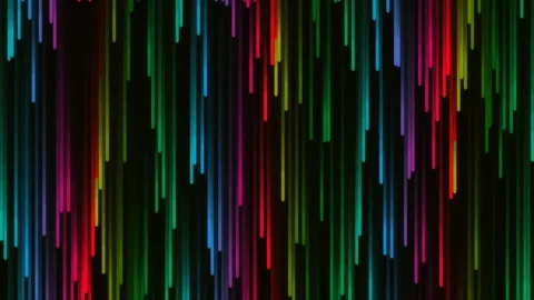 Vibrant Prismatic Abstract Vertical Lines Background for Modern Motion Graphi Stock Footage 342157921
