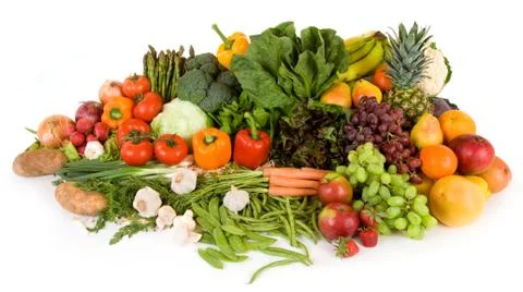 Vibrant produce Stock Photos
