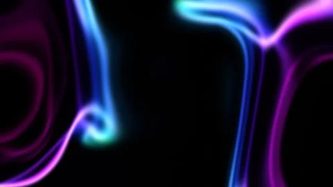 Vibrant Psychedelic Abstract Background with Dynamic Colors Stock Footage 295936667