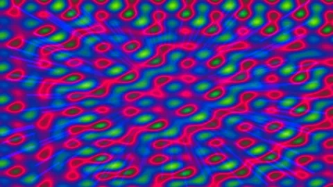 Vibrant psychedelic abstract background pattern of liquid colors Stock Footage 339776519