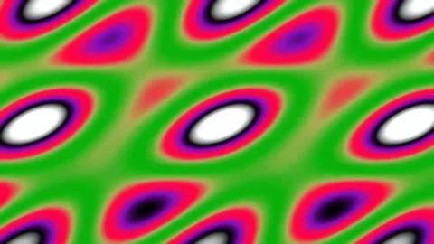 Vibrant psychedelic abstract background pattern with flowing retro geometri.. Stock Footage 342208006
