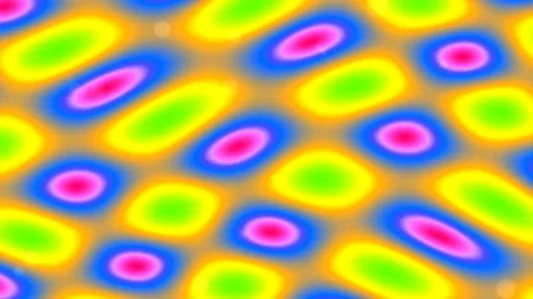 Vibrant Psychedelic Abstract Geometric Pattern Background Seamless Op Art T.. Stock Footage 339500148