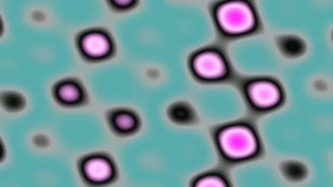 Vibrant psychedelic abstract pattern background seamless retro geometric wa.. Stock Footage 342208009