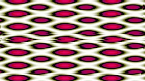 Vibrant psychedelic abstract pattern background with seamless geometric rep.. Stock Footage 342208015