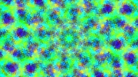 Vibrant Psychedelic Acid Pattern Background Loop - Abstract Hypnotic Energy Stock Footage 339790727