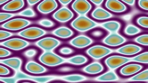 Vibrant psychedelic background pattern with flowing abstract waves and geom.. Stock Footage 342159905