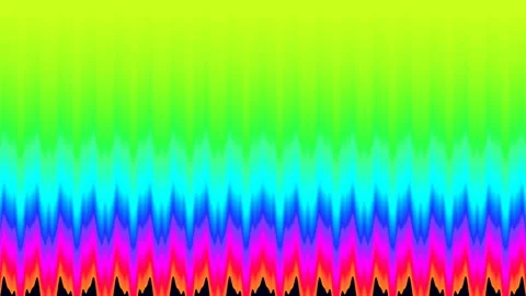 Vibrant psychedelic color spectrum equalizer animation loop background Stock Footage 336887051