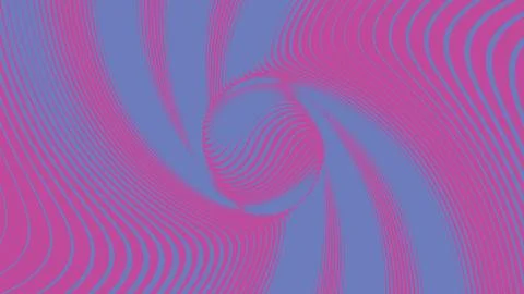 Vibrant psychedelic fingerprint pattern with swirling pink and blue abstrac.. Stock Illustration