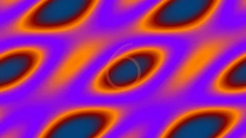 Vibrant psychedelic flow: Abstract liquid gradient wave pattern animation. Stock Footage 342093398