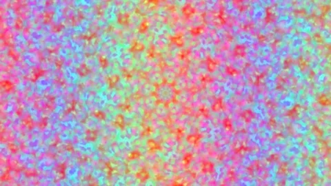 Vibrant psychedelic fractal vortex abstract background loop Stock Footage 336162953