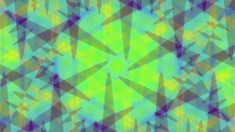 Vibrant Psychedelic Geometric Abstract Background Loop Animation Stock Footage 336882860