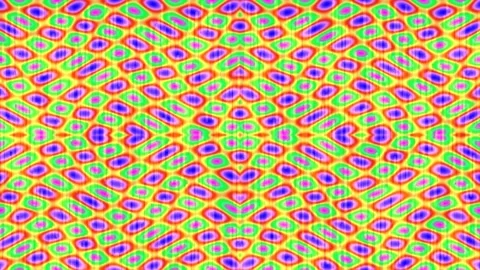 Vibrant psychedelic geometric pattern background texture for creative desig.. Stock Footage 339779536