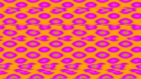 Vibrant psychedelic geometric pattern background texture seamless art design Stock Footage 342114969