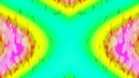 Vibrant Psychedelic Gradient Flow: Abstract Digital Art Background Loop Stock Footage 336766709