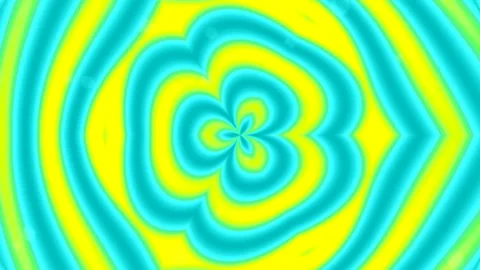 Vibrant psychedelic liquid energy abstract flow seamless backdrop pattern loo Stock Footage 339776027