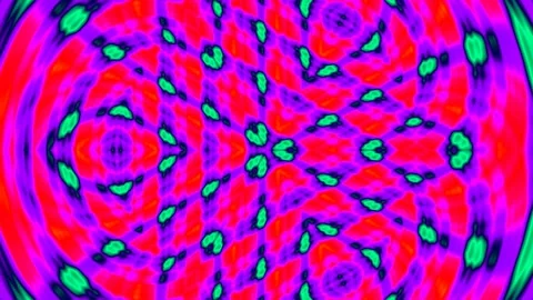 Vibrant psychedelic liquid swirl background pattern for digital motion graphi Stock Footage 339776213