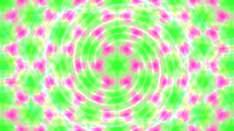 Vibrant psychedelic neon spiral pattern background with dynamic geometric w.. Stock Footage 339789878