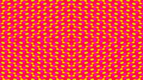 Vibrant psychedelic neon wave abstract pattern background loop Stock Footage 336258280