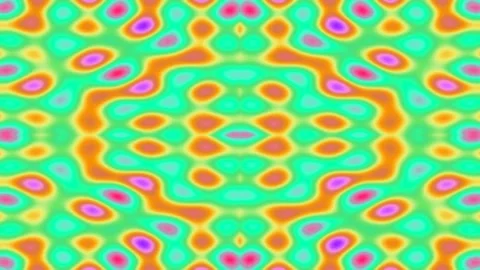 Vibrant Psychedelic Neon Wave Pattern Background for Retro Synthwave Abstra.. Stock Footage 339776428