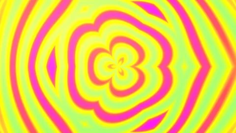 Vibrant psychedelic optical illusion spiral pattern background abstract mod.. Stock Footage 339775608