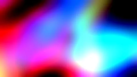 Vibrant psychedelic plasma flow with holographic multi color spectrum 3840x2 Stock Illustration