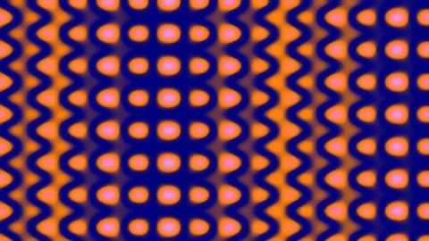 Vibrant psychedelic retro background seamless pattern wave animation Stock Footage 342092500