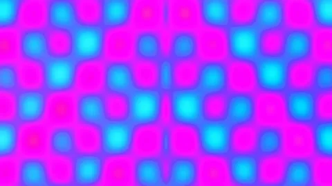Vibrant psychedelic retro pattern background loop Stock Footage 337575948