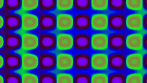 Vibrant psychedelic retro wave pattern background in emerald green and roya.. Stock Footage 341057470