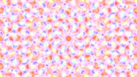 Vibrant psychedelic seamless pattern background texture loop Stock Footage 339345380
