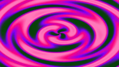 Vibrant psychedelic swirling nebula pattern abstract energy loop backdrop Stock Footage 341059513