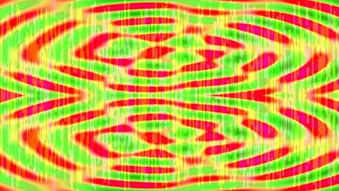 Vibrant Psychedelic Wave Abstract Background Pattern Technology Motion Stock Footage 336258571