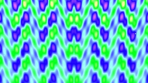 Vibrant Psychedelic Wavy Chevron Pattern Background, Neon Abstract Flow Stock Footage 331356126