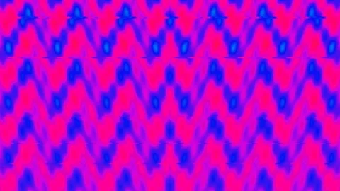 Vibrant psychedelic zigzag flow abstract gradient wallpaper background loop Stock Footage 336507282