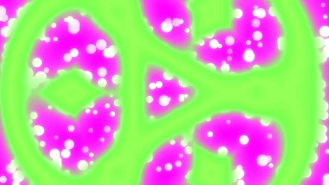Vibrant purple abstract background with bright green liquid flow pattern Stockbeeldmateriaal 337703328