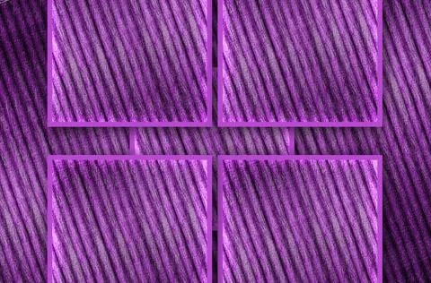 Vibrant purple abstract texture featuring diagonal rope-like lines and fram.. イラスト素材