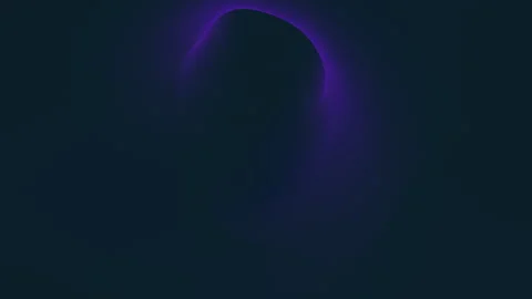 Vibrant purple and blue gradient background with circular dark blue shape 스톡 동영상 258934743