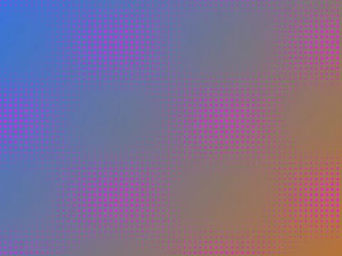 Vibrant Purple and Blue Gradient with Pink Halftone Dot Pattern for Creativ.. Stock Illustration