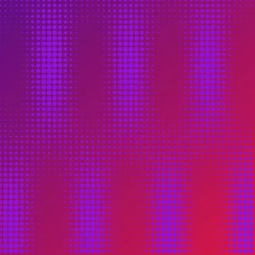 Vibrant Purple and Pink Gradient Background with Abstract Halftone Dot Patt.. Stock Illustration