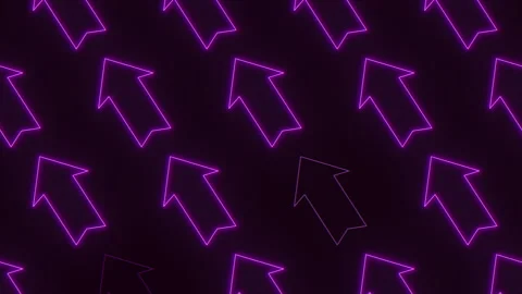 Vibrant purple arrow pattern versatile design element for websites and graphics Stock Footage 289233275