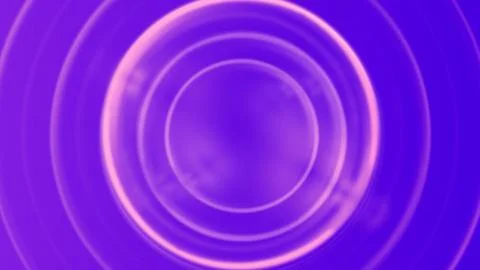 Vibrant purple background with concentric glowing circles Stock Illustration