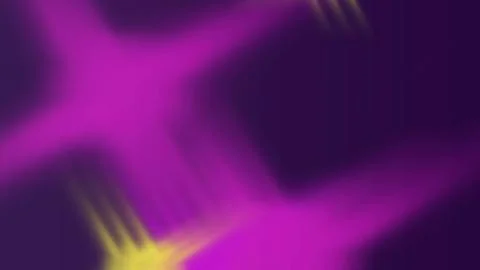 Vibrant purple background with dynamic yellow light beams streaking across Stock Illustration