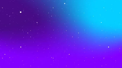 Vibrant Purple Blue Gradient Sparkling Particles Abstract Zoom Background Stock Footage 340030242