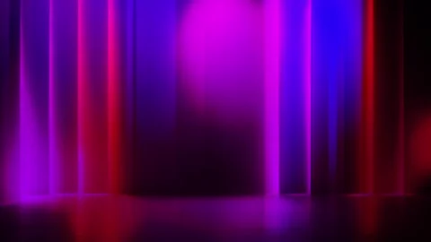 Vibrant Purple Blue Stage Light Background Loop Stock Footage 312876322