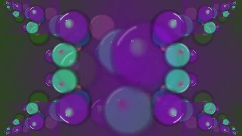 Vibrant Purple Bubbles Animated Background. 스톡 동영상 329930030