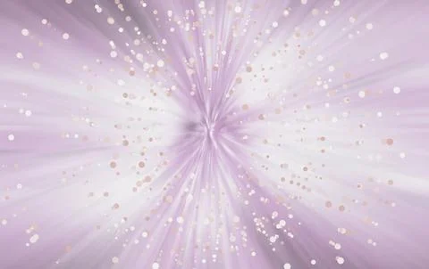 Vibrant Purple Burst Background With Light Rays And Sparkling Particles Stock Illustration