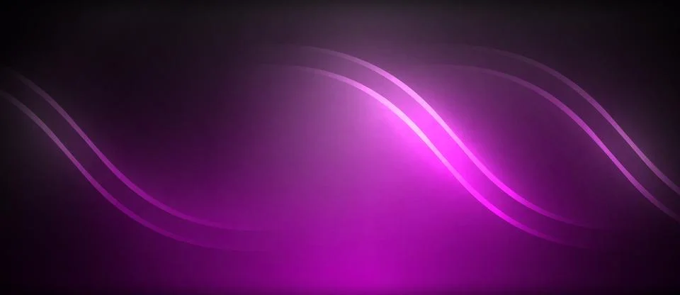 Vibrant purple circle pattern on a dark background with electric blue accents Stock Illustration